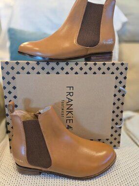 Frankie4 ALi Tank Leather Boot Size 8